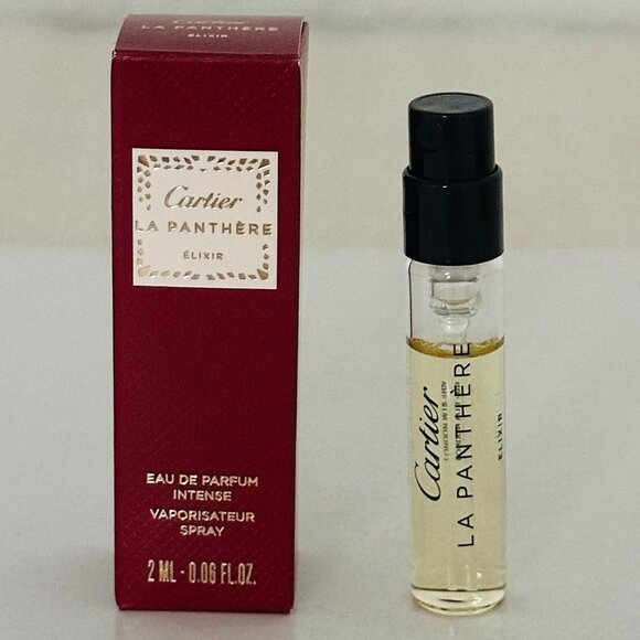 🌹New🌹 Cartier LA PANTHÈRE Elixi.r Spray Deluxe Sample Vial, 2 mL, 0.06 FL.OZ. - Picture 2 of 5